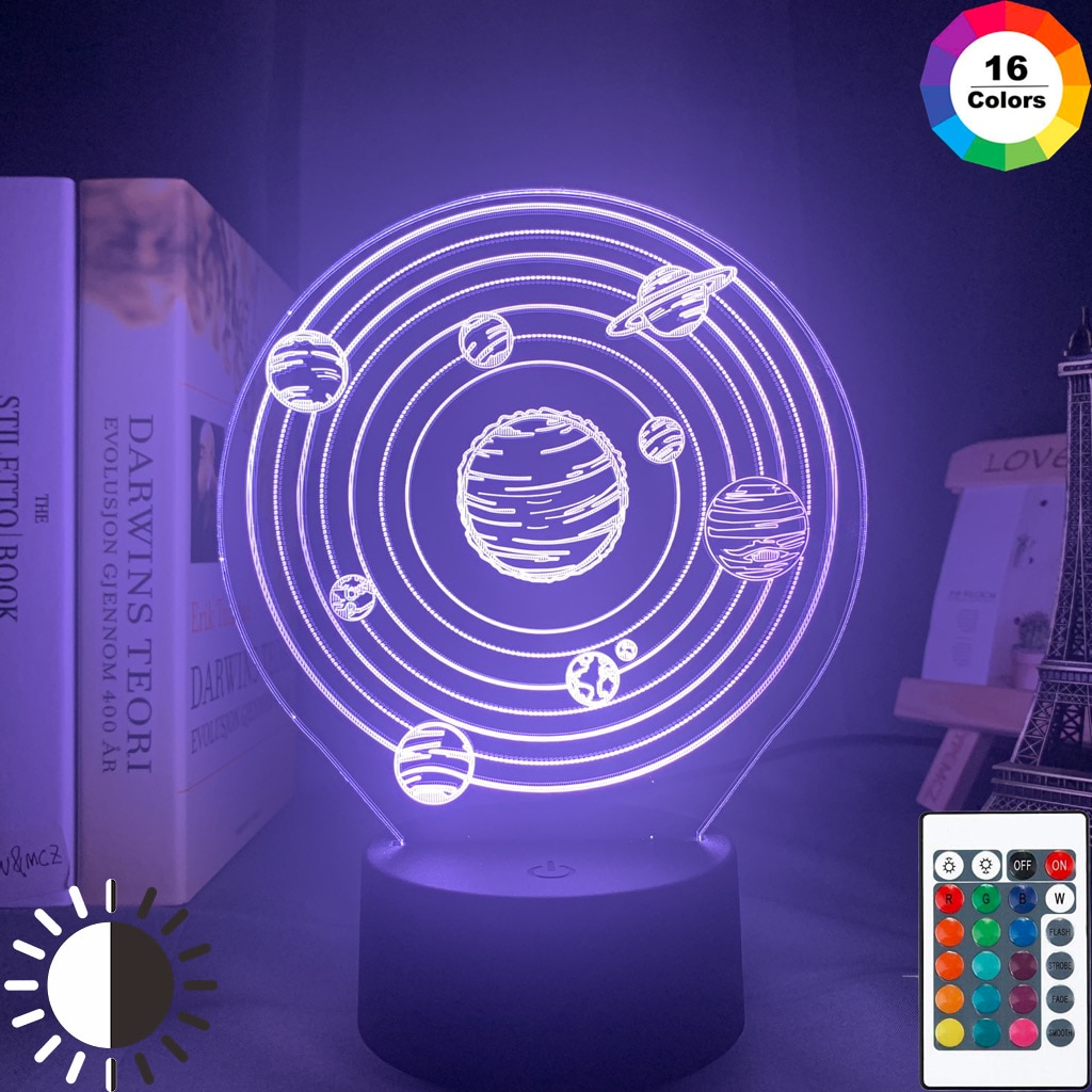 

Milky Way Galaxy - LED Night Light, 7 colors no remote, 501 Original
