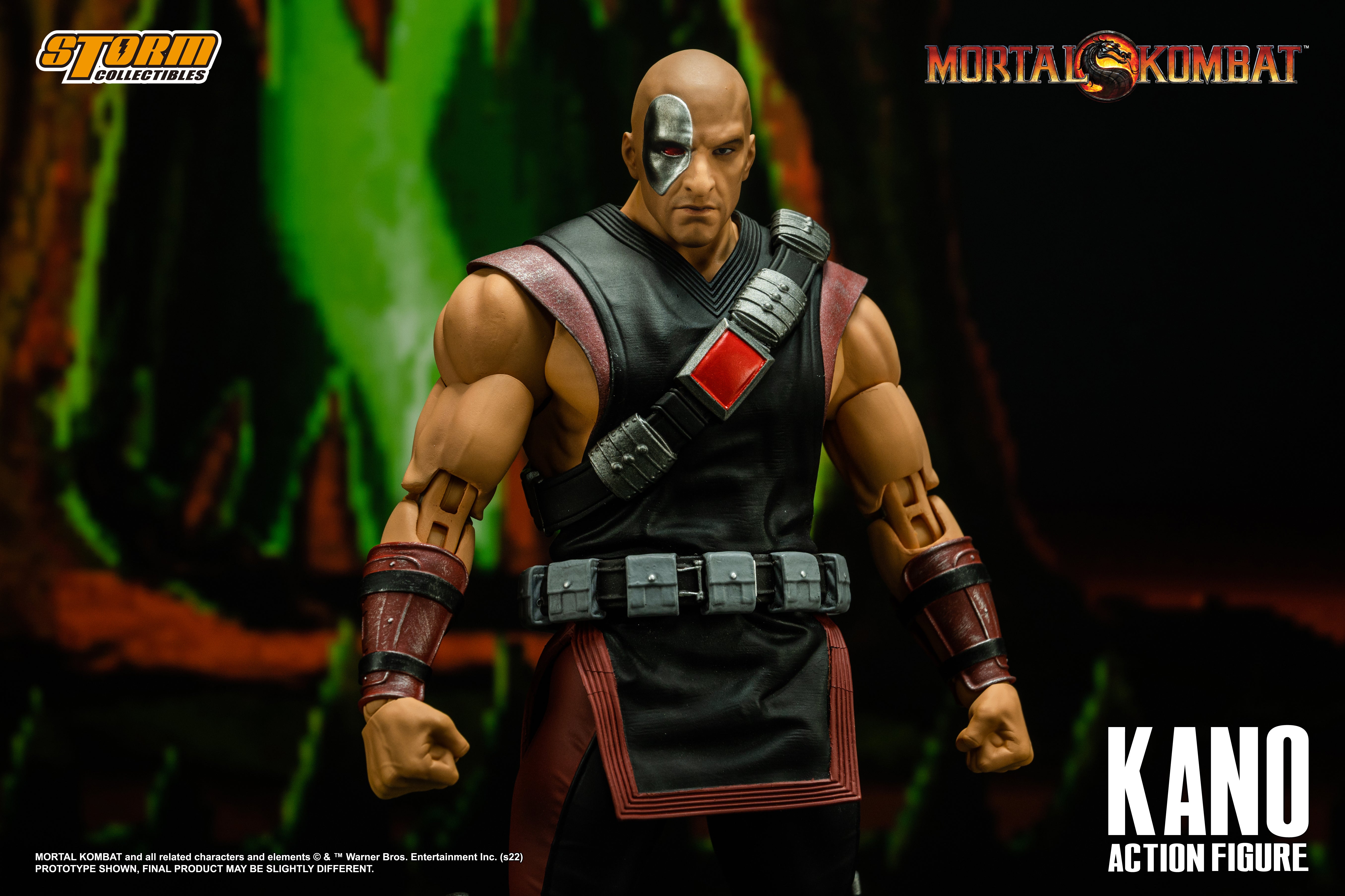 PiXELATOY - Kano. Mortal Kombat. Storm Collectibles