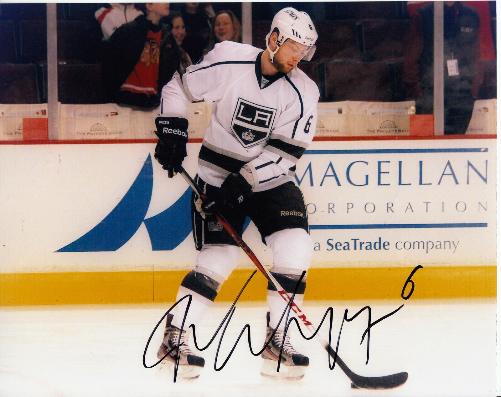 Jake Muzzin #1 8x10 Signed Photo Poster painting w/ COA Los Angeles Kings