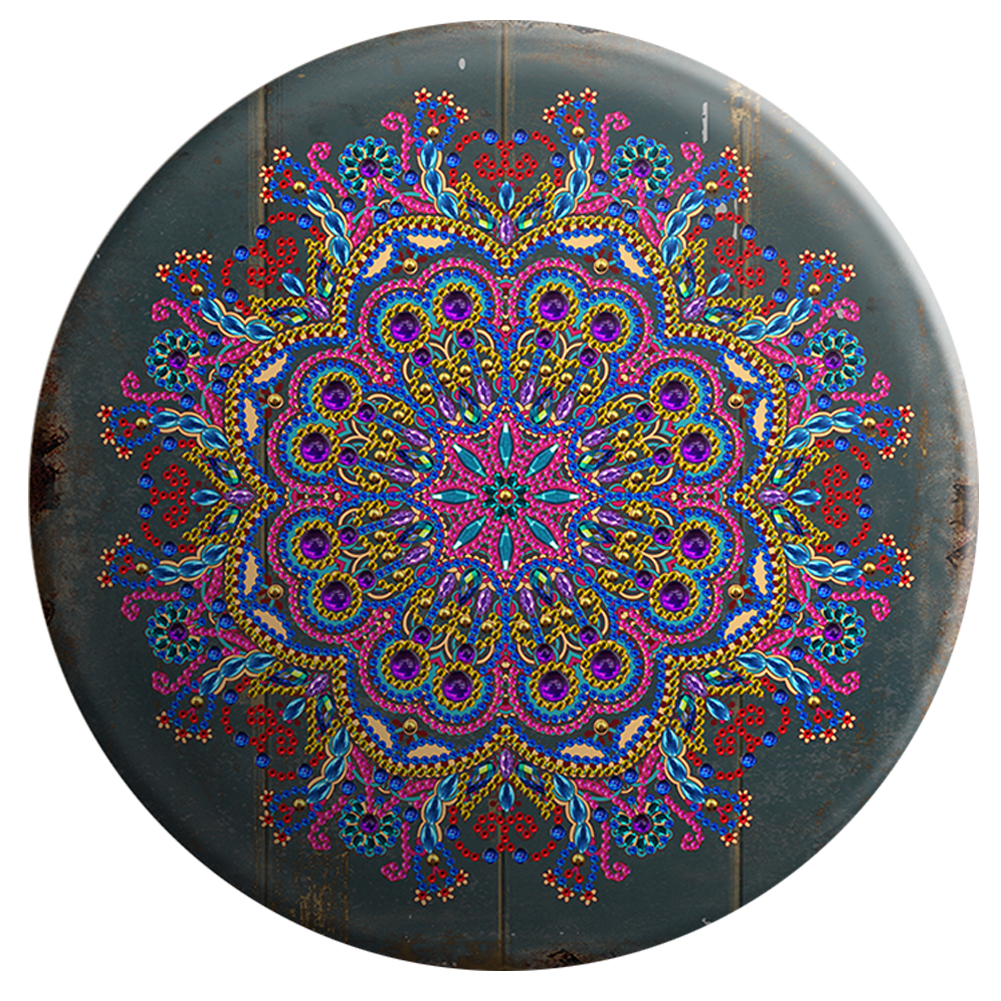 

Mandala Iron Sheet-5D DIY Craft Pendant, 501 Original