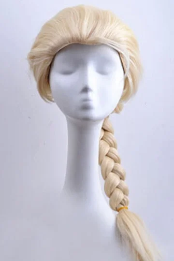 Gold Frozen Elsa Chic Womens Cute Wig-elleschic