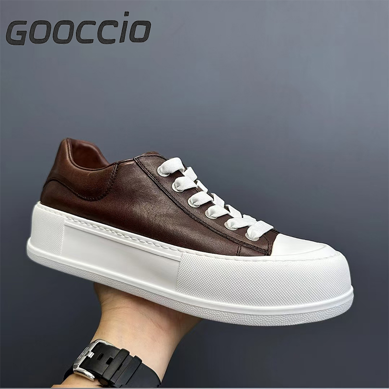 BC188 Horsehide Sneakers/Casual Shoes For Men GOOCCIO   
