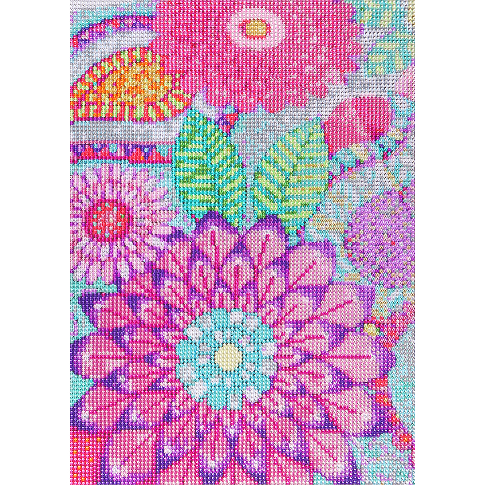 

Flowers - Crystal Round Drill Diamond Painting - 30*40CM, 501 Original