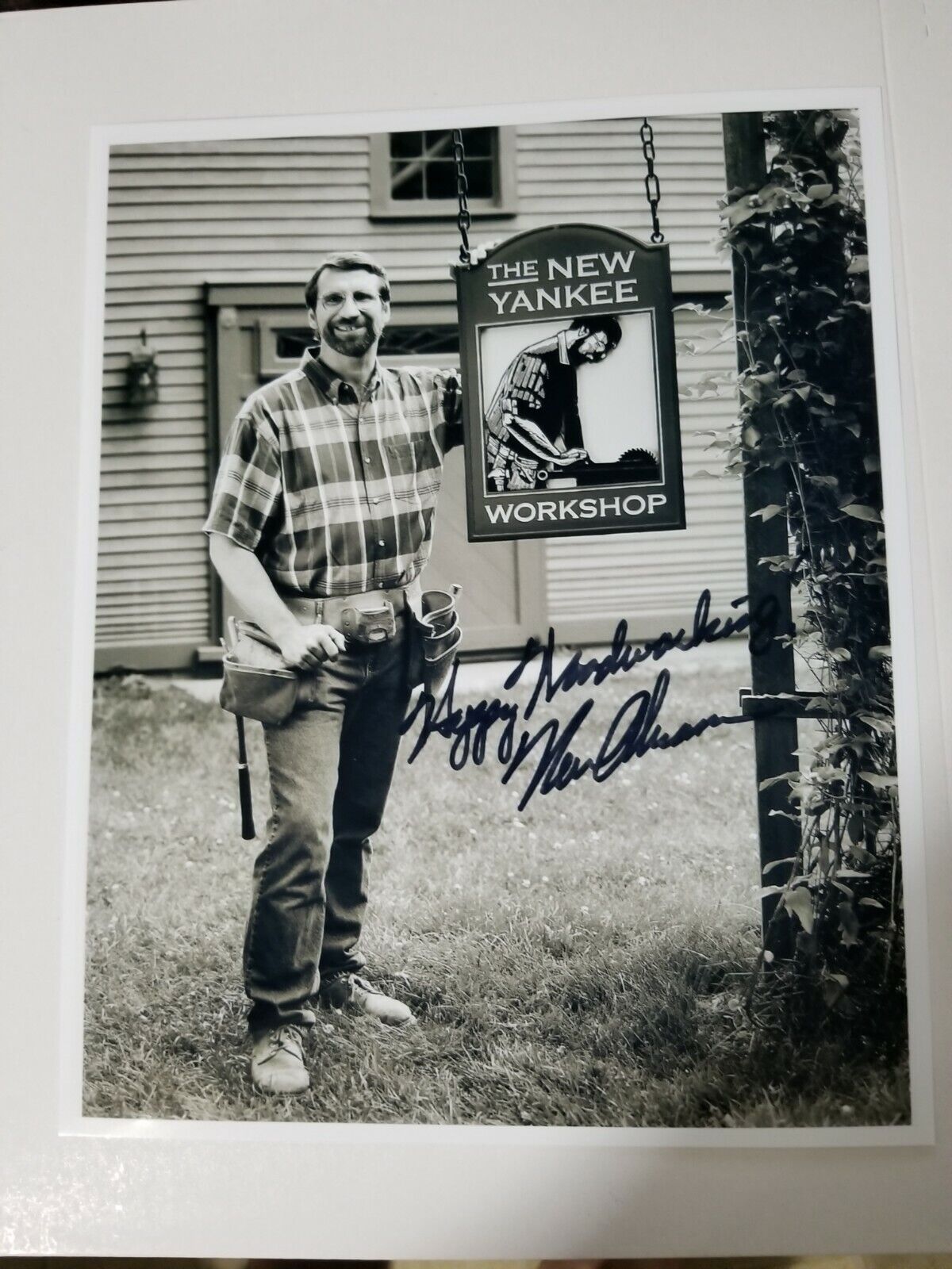 Norm Abram Signed 8x10 Photo Poster painting RP -  Shipping! This Old House