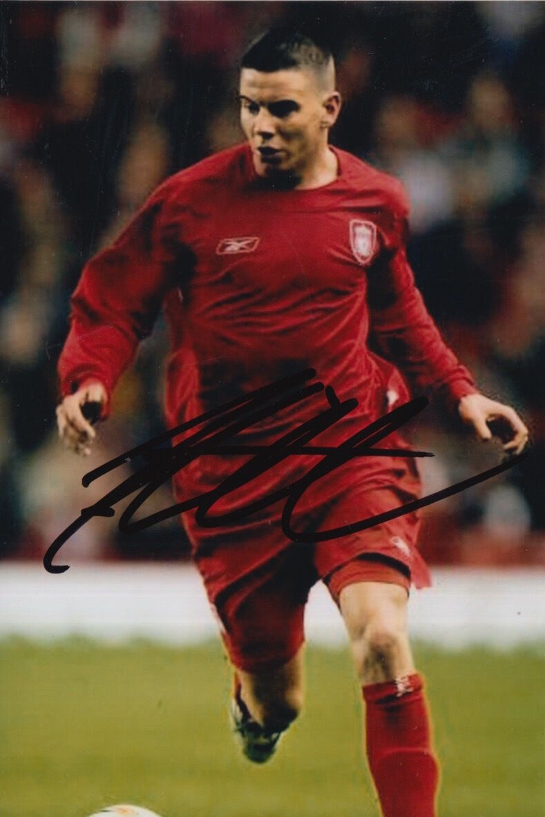 LIVERPOOL HAND SIGNED ADAM HAMMILL 6X4 Photo Poster painting.