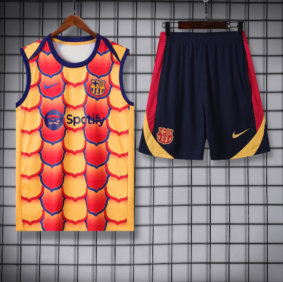 24/25 Barcelona Vest Training Kit Football Shirt Thai Quality