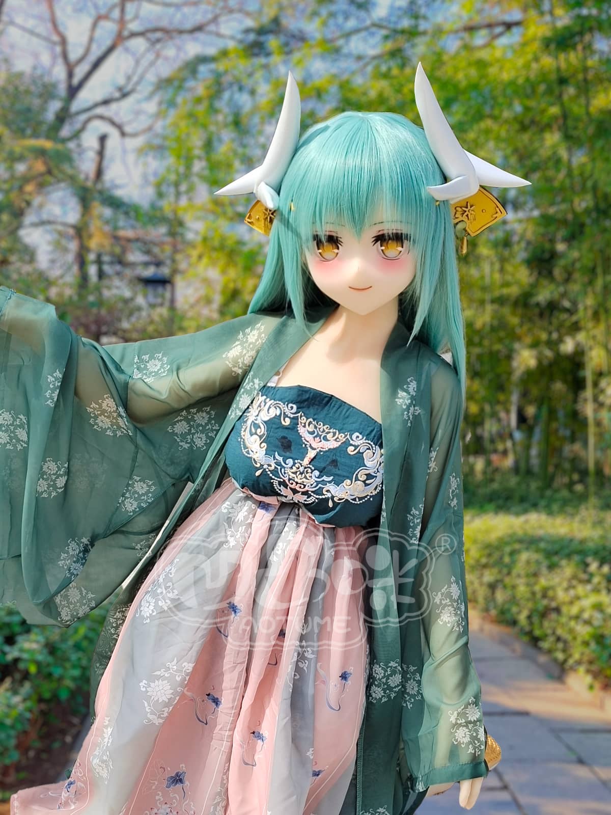 Aotume Mini  Doll 145cm (4.76') Plumb TPE  Small Breasts - Kiyohime Cosplay (NO.817) Aotume Littlelovedoll