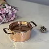 【Stiftskeller】Austrian handmade hammered copper single spout and double ear stew pot