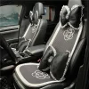 Floral Bowknot Car Cushion Ice Honeycomb Seat Cushion