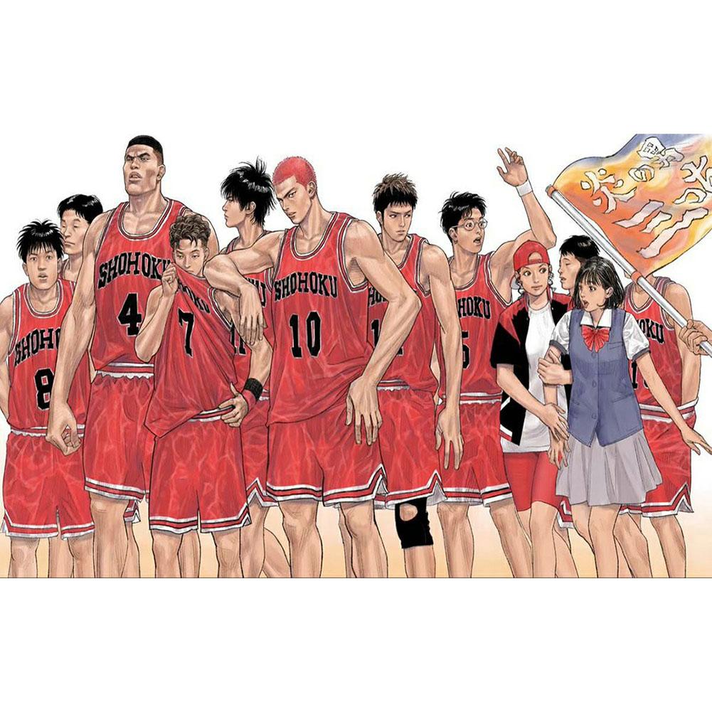 

Basketball Cartoon-Round Drill Diamond Painting-45*30CM, 501 Original