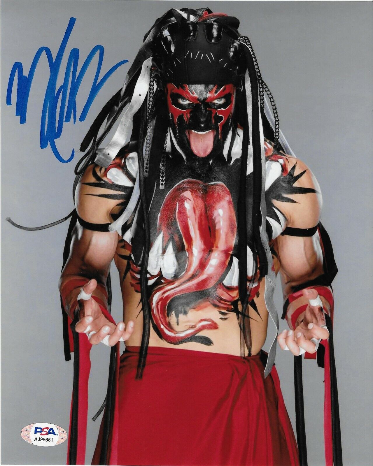 Finn Balor NXT WWE Demon Signed Autograph 8X10 Photo Poster painting #7 W/ PSA COA