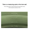 Foldable Portable Camping Cooker Pot Silicone Outdoor Kettle Cookware Tableware