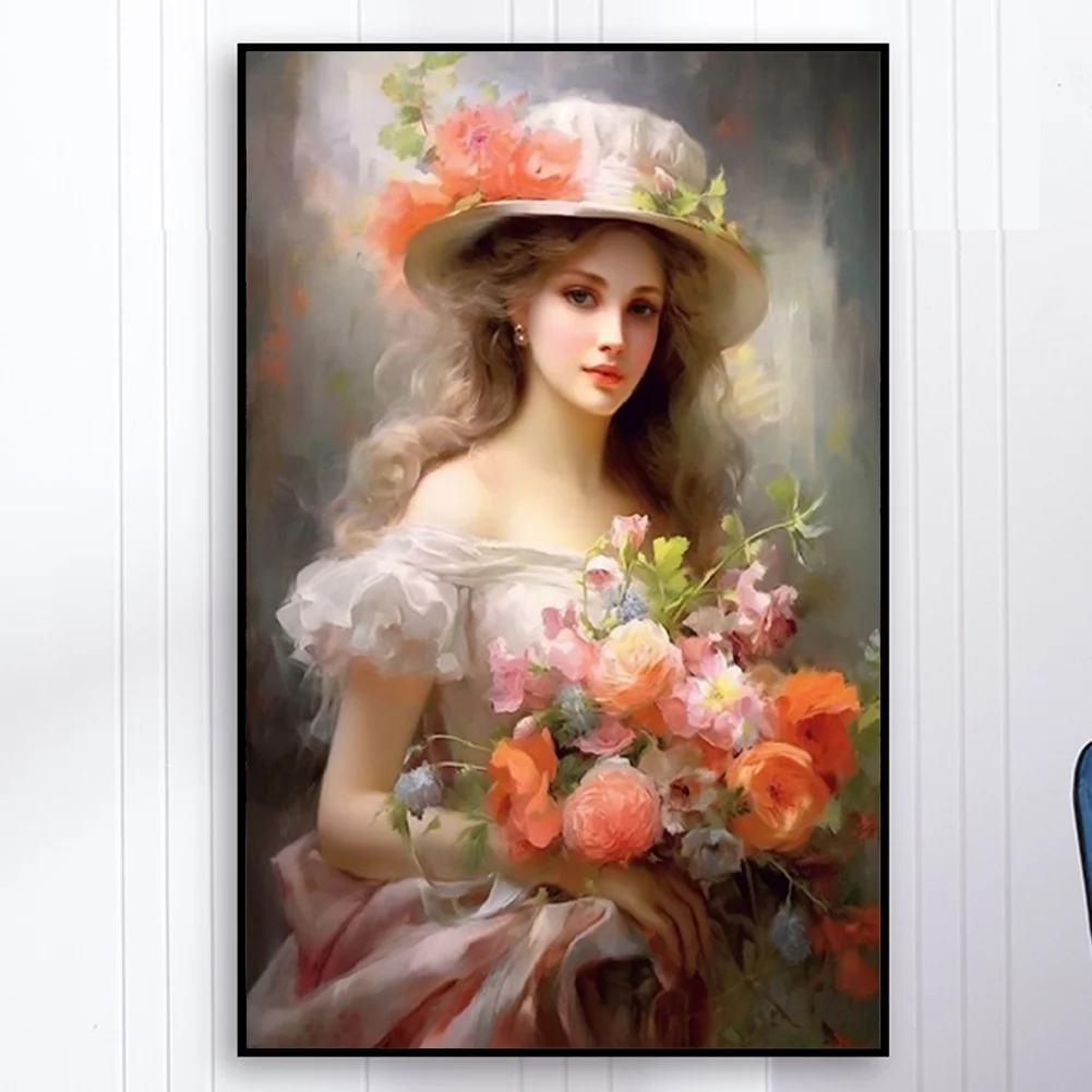 Diamond Painting - Full Round Drill - Flower Beauty(Canvas|40*60cm)