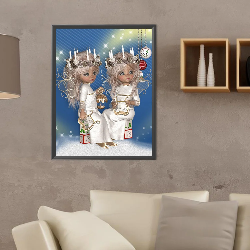 Diamond Painting - Full Round Drill - Elf Doll(Canvas|30*40cm)