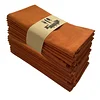 Plain Colors 40x40cm Cotton Event Resturant Catering Napkins