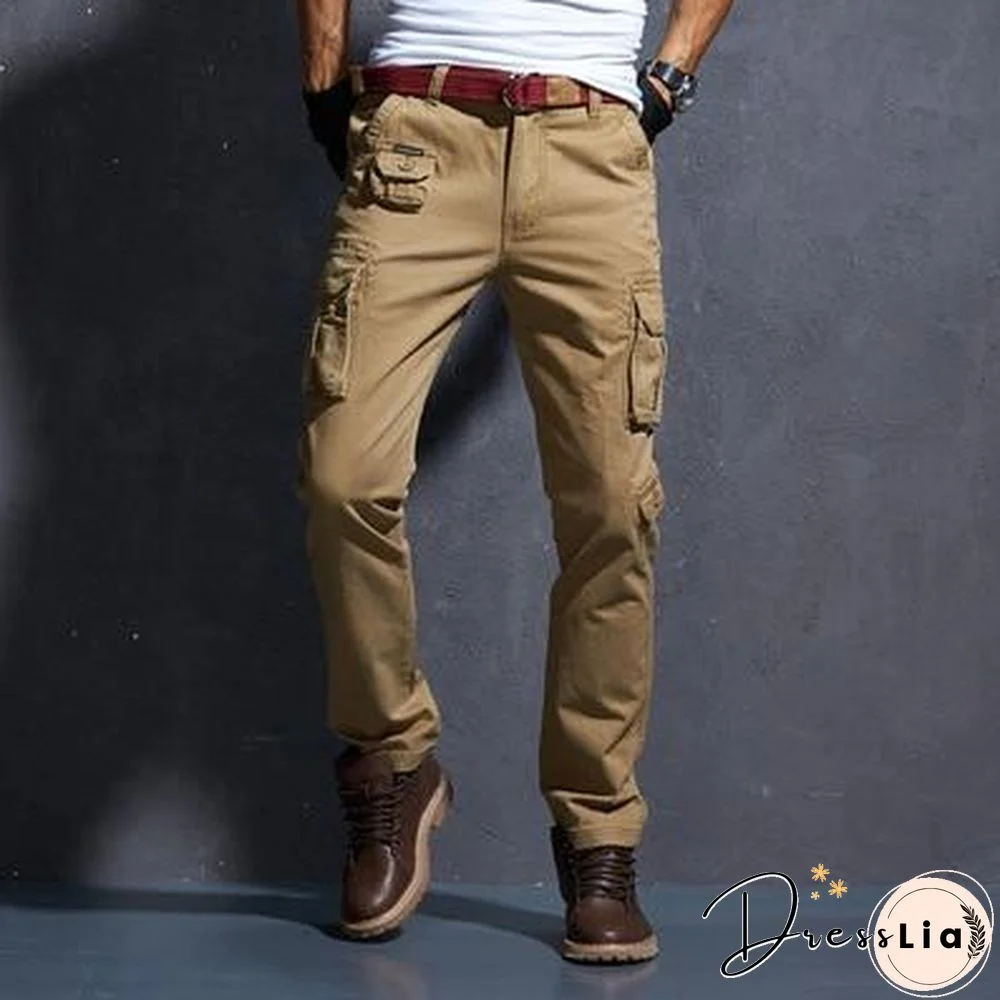 Men Casual Pants Military Tactical Pantalon Camouflage Homme Slim Fit Cargo Pants Homber Modis Black Uomo Trousers