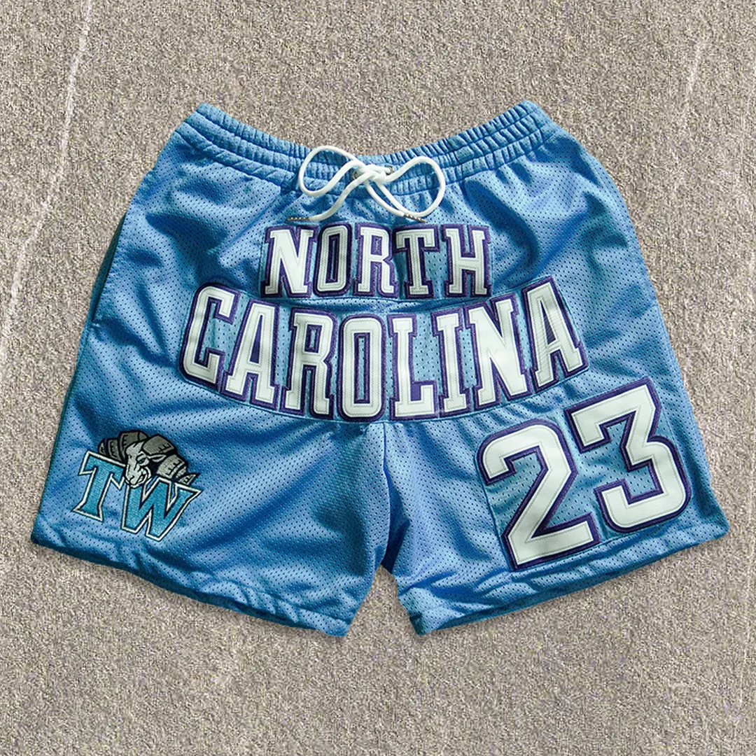 North Carolina Street Basketball Mesh Shorts