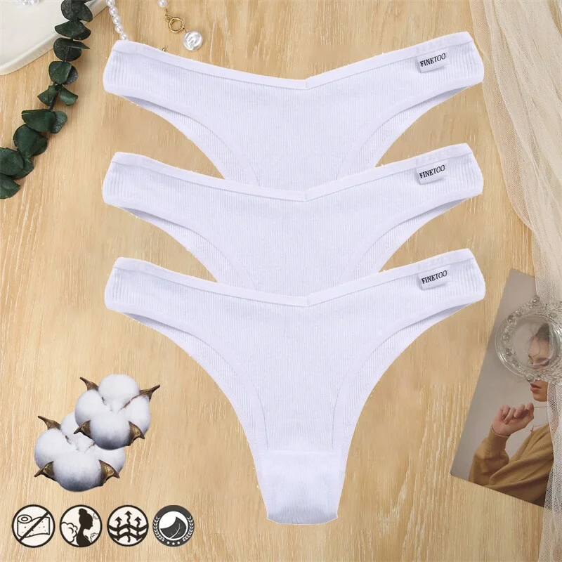 Billionm Cotton Women Panties Sexy V Waist Underwear T-back Underpants Woman Brazilian Pantys Female Briefs Intimates Lingerie