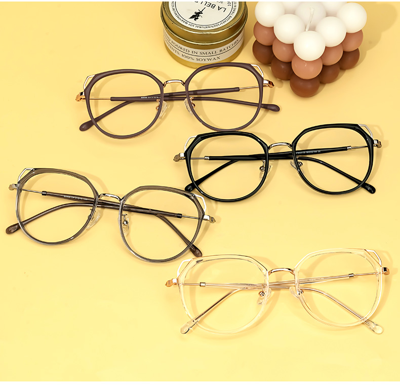 Ofelia Lila Geometrisch Brille