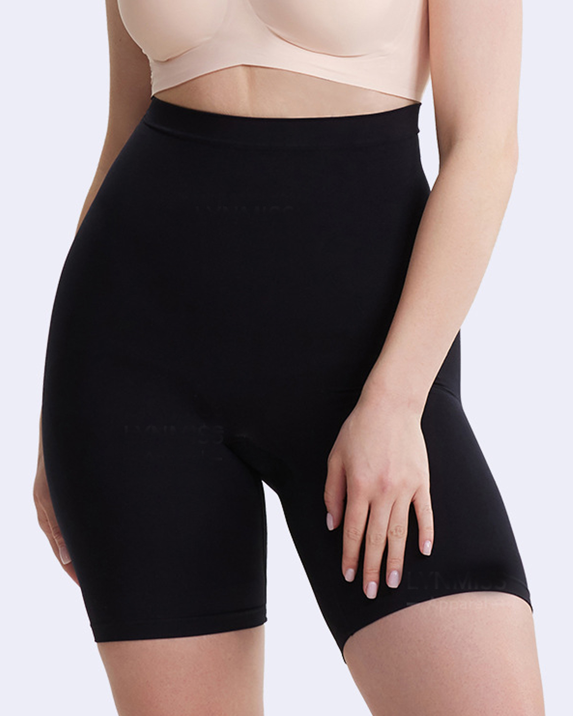 Seamless Tummy-Controlling Butt-Lifting and Body-Sculpting Shorts with High Stretch