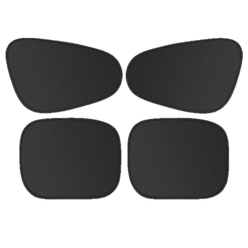 Car side window sun visor--Static adsorption, Easy to store