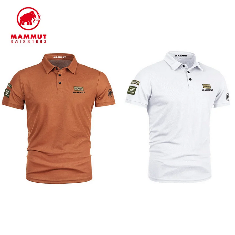 Męskie koszulki polo MAMMUT®, dostawa 2 szt