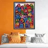 Cat-11CT Stamped Cross Stitch 40*50cm