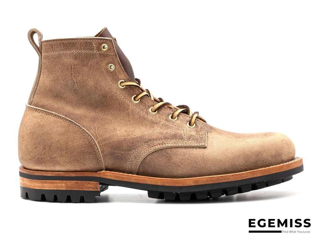 Cow Split Leather Men Boots Comfortable Boots Men Footwear Rubber Ankle Boots Men's Shoes | EGEMISS