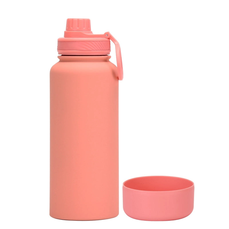 Casual Solid Color Stainless Steel Thermos Cup