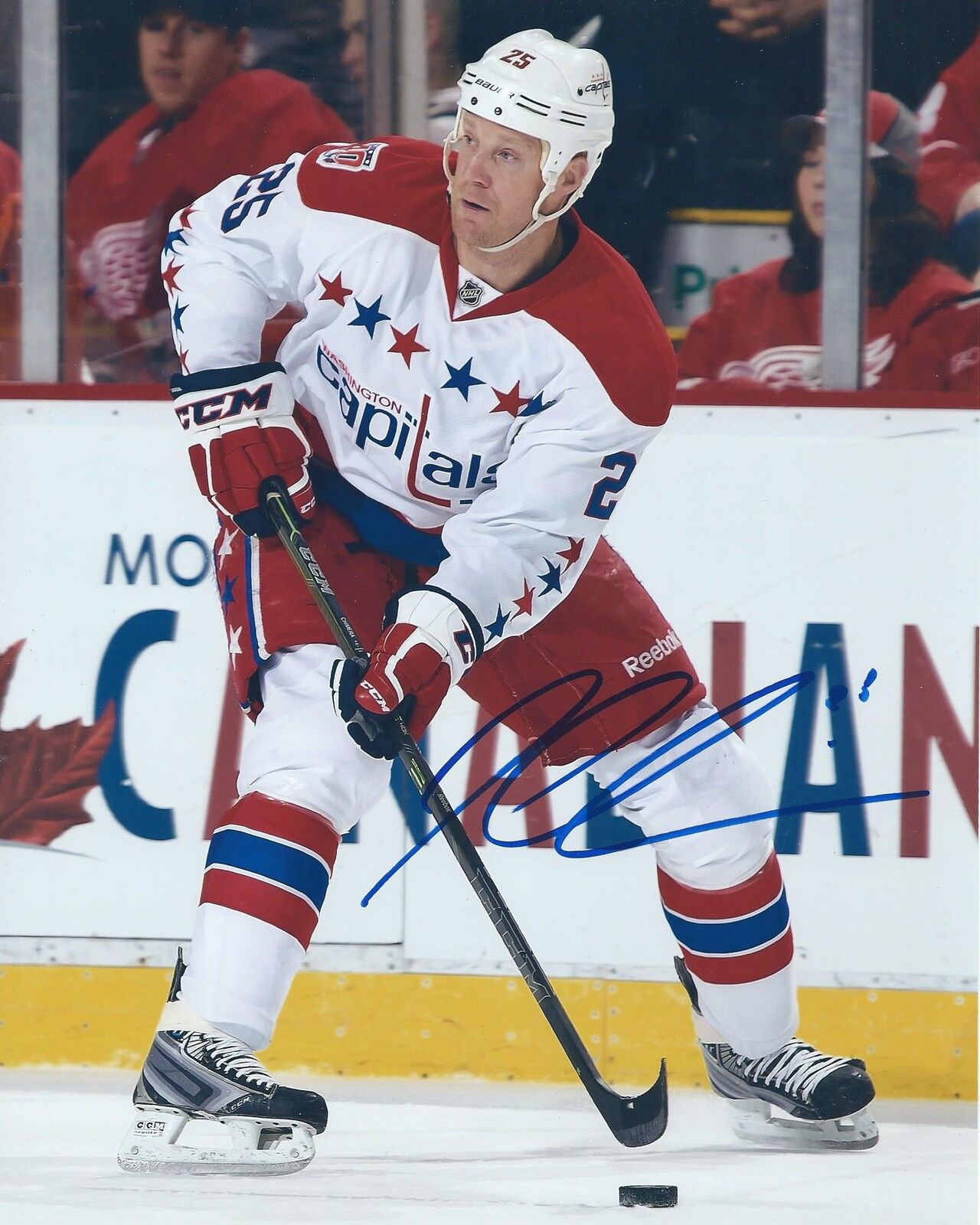 Jason Chimera Signed 8x10 Photo Poster painting Washington Capitals Autographed COA B