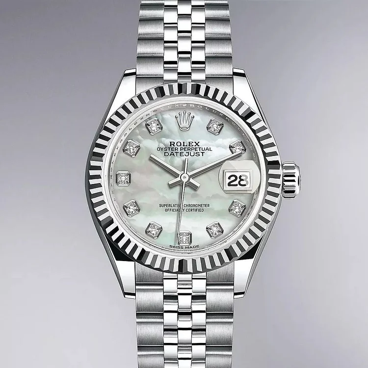 Womens Datejust Diamond Scale Multiple Dial Options 36mm