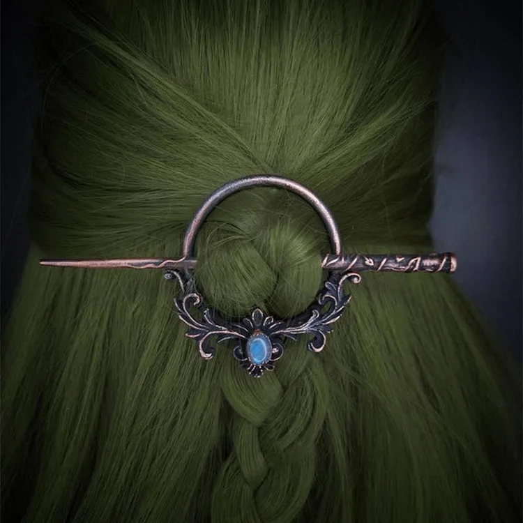 Vintage Moonstone Cirrus Hairpin