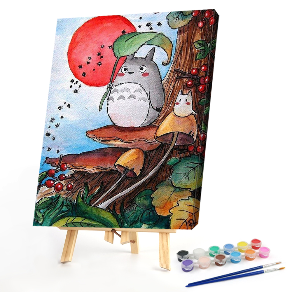 

40*50CM - Paint By Numbers - Totoro, 501 Original