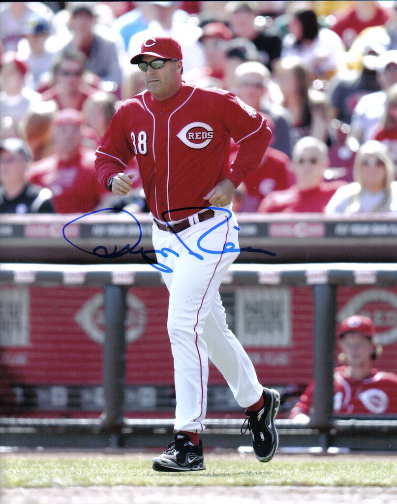 BRYAN PRICE CINCINNATI REDS SIGNED AUTOGRAPHED 8X10 Photo Poster painting W/COA BASEBALL