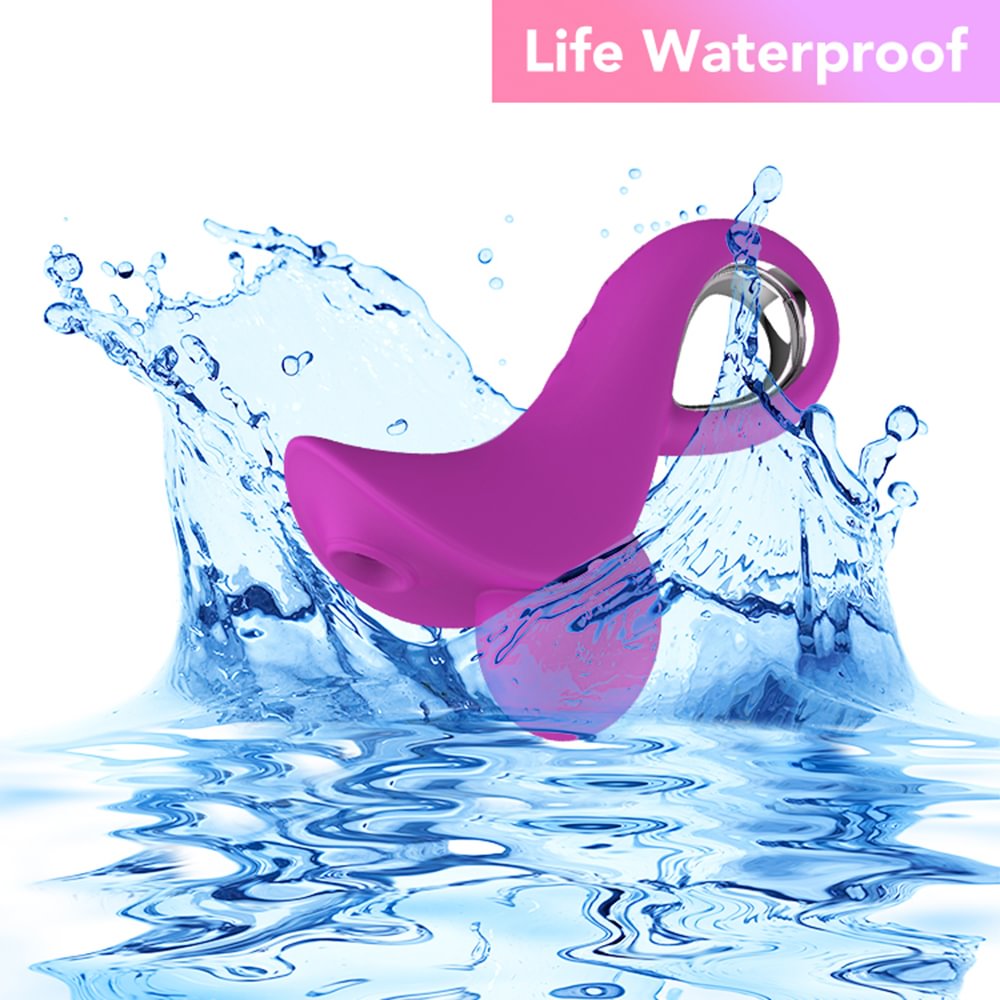 Powerful Clitoral Suction Cup Vibrator 