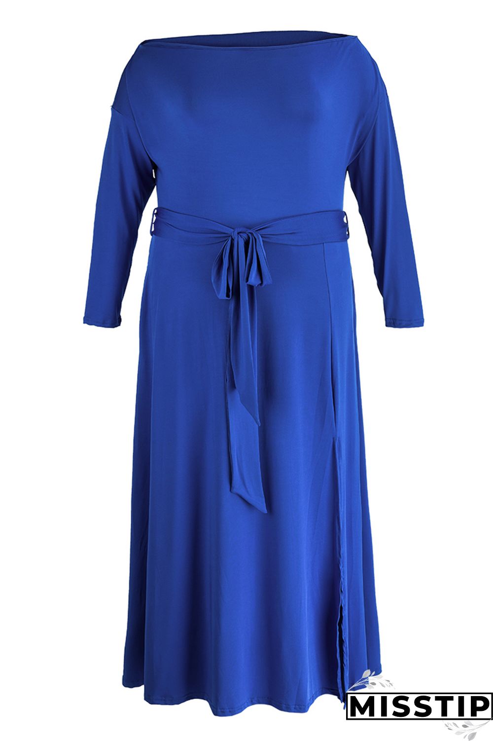 Black Fashion Casual Solid Patchwork Off the Shoulder Long Sleeve Dresses