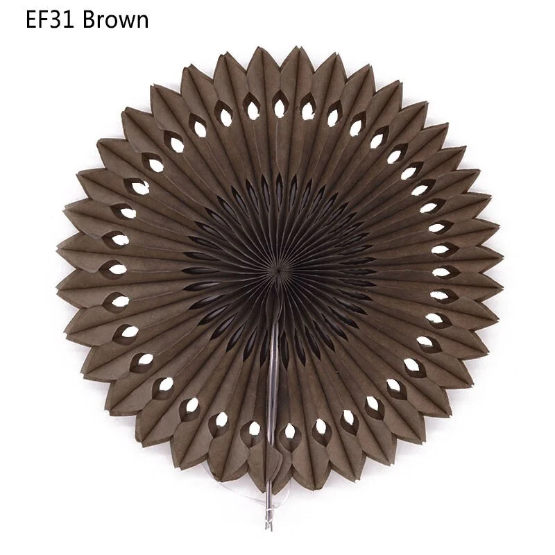 1Pc 20cm/25cm/30cm Tissue Paper Fans Honeycomb Pinwheels Hollow Hanging Flowers Birthday Party Wedding Baby Shower Decoration