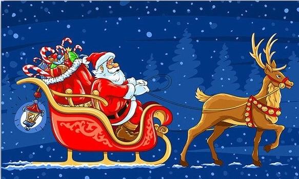 

Merry Christmas – Paint By Numbers - 40*50CM, 501 Original