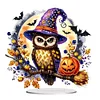 Acrylic Halloween Diamond Painting Desktop Ornaments Kit Home Bedroom Decoration
