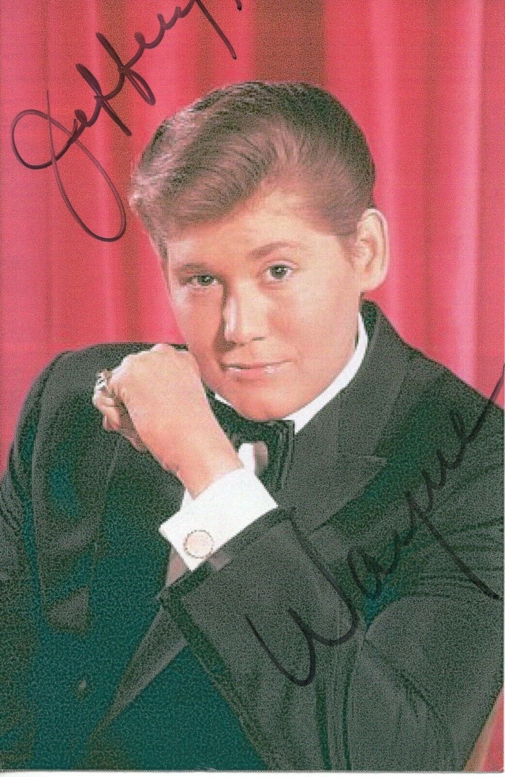 Wayne Newton Original Autographed 4 x 6 in. Photo Poster painting As Pictured