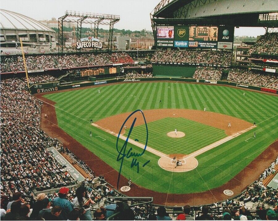 Jamie Moyer Mariners Safe-Co 1st Pitch Autographed Signed 8x10 Photo Poster painting CFS COA