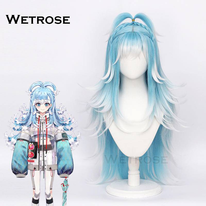 [Wetrose] In Stock Kobo Kanaeru Wig Cosplay Holo Vtuber ID Hololive 1 Year Special Anniversary New Classic