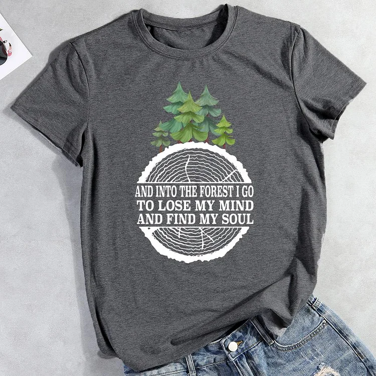 PSL And Into The Forest Mountain Wild Hiking Hiking Tees -012160