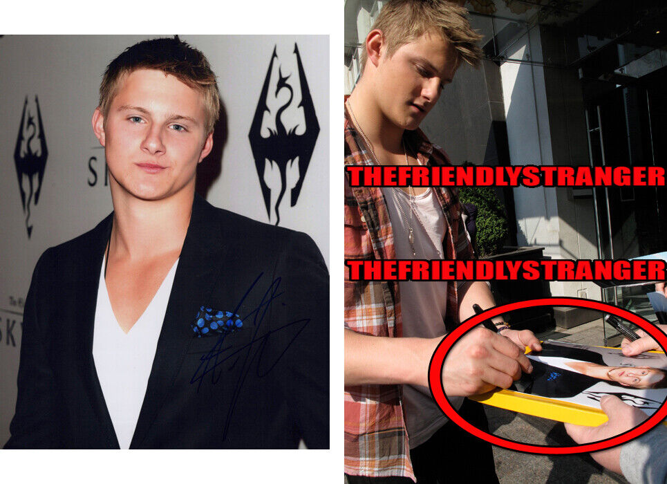 ALEXANDER LUDWIG signed Autographed 8X10 Photo Poster painting a EXACT PROOF - SEXY Bad Boys COA