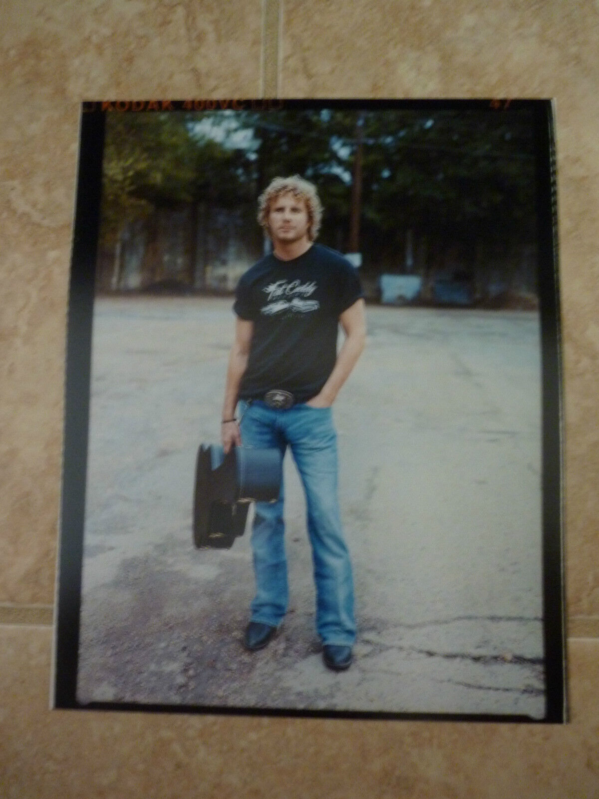 Dierks Bentley Color 8x10 Photo Poster painting Music Promo