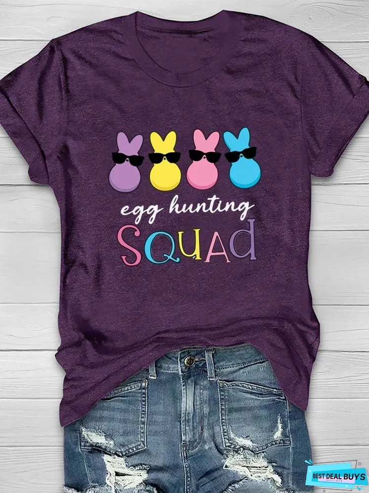 Egg hunting Squad T-shirt