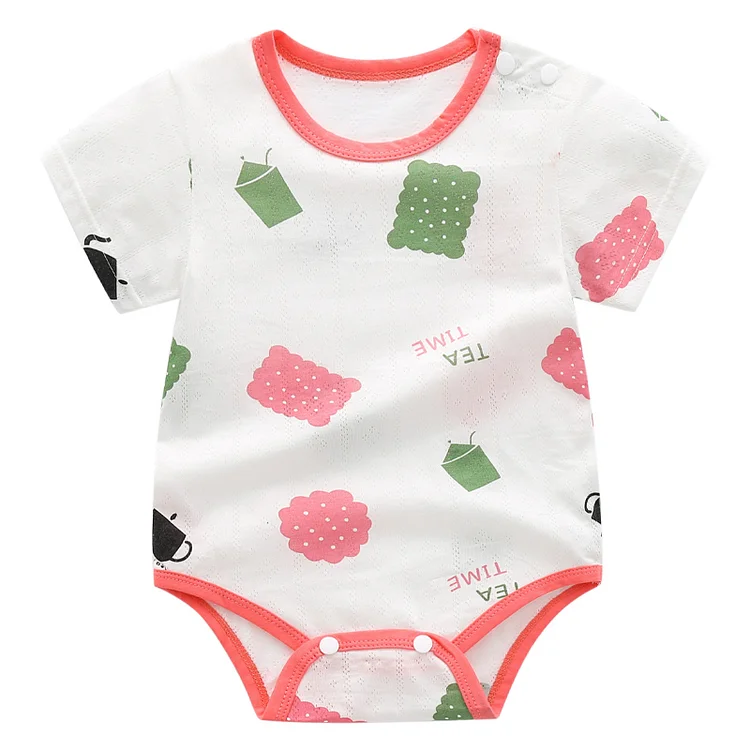 Baby Pancake Short Sleeve Bodysuit