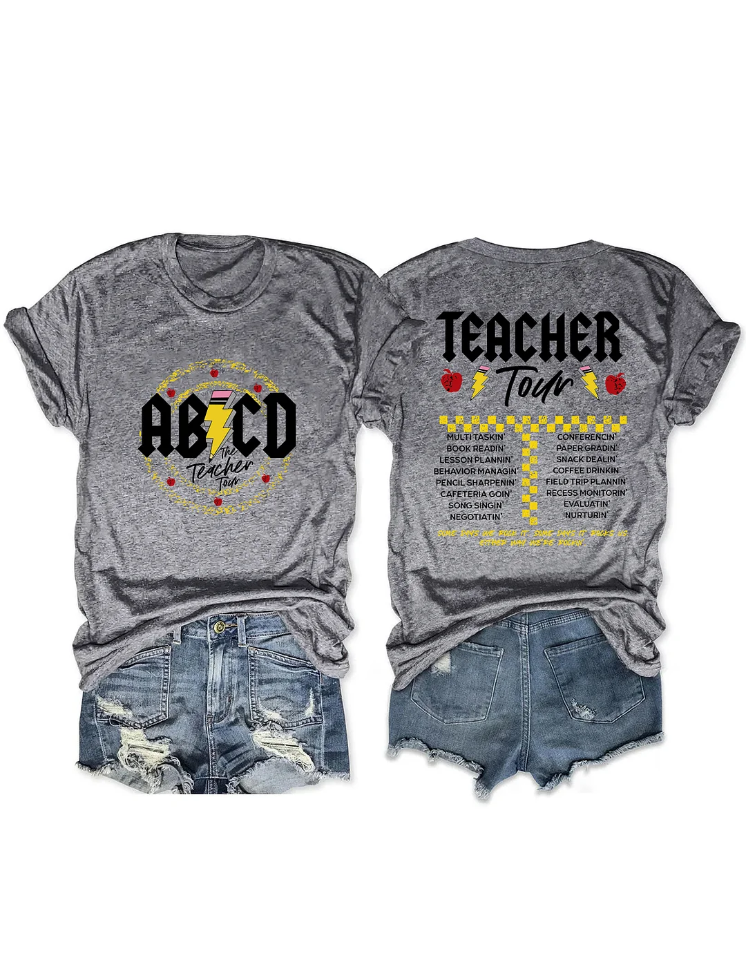 ABCD Teacher Tour T-shirt