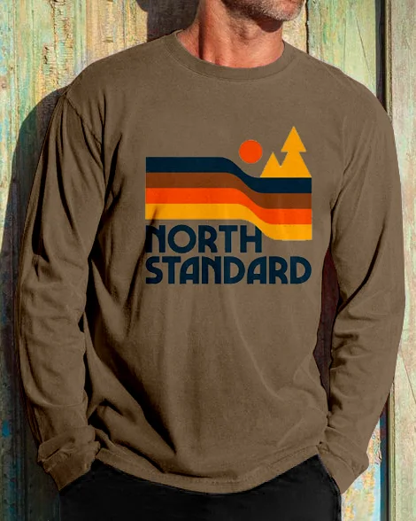 Suitmens Men's NORTH STANDARD Long Sleeve T-Shirt 068