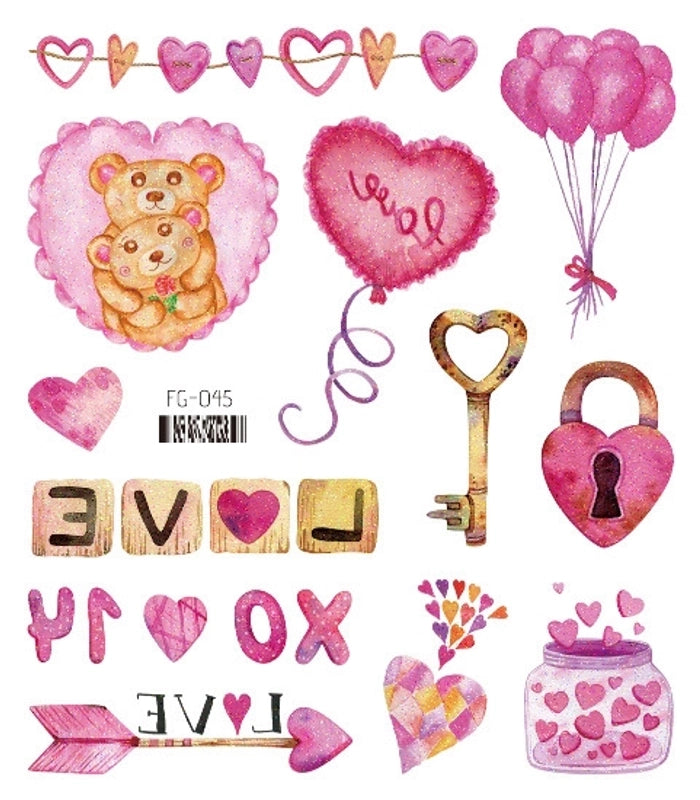 Lady Butterfly Pet Tattoos & Body Art 1 Piece